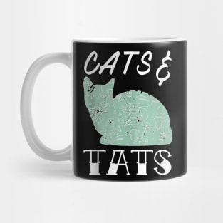 Cats And Ats, Cat Lover Gift Mug